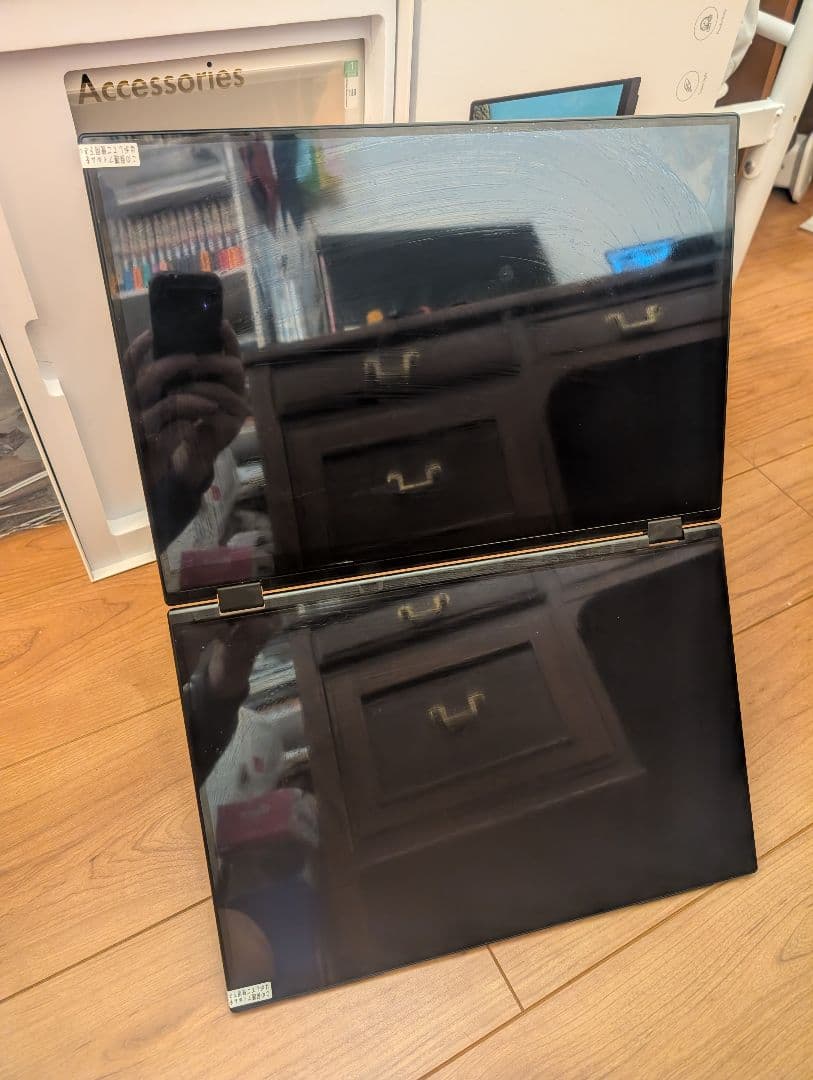 16インチ タッチパネル ダブルモニター　タッチペン付EWEI製