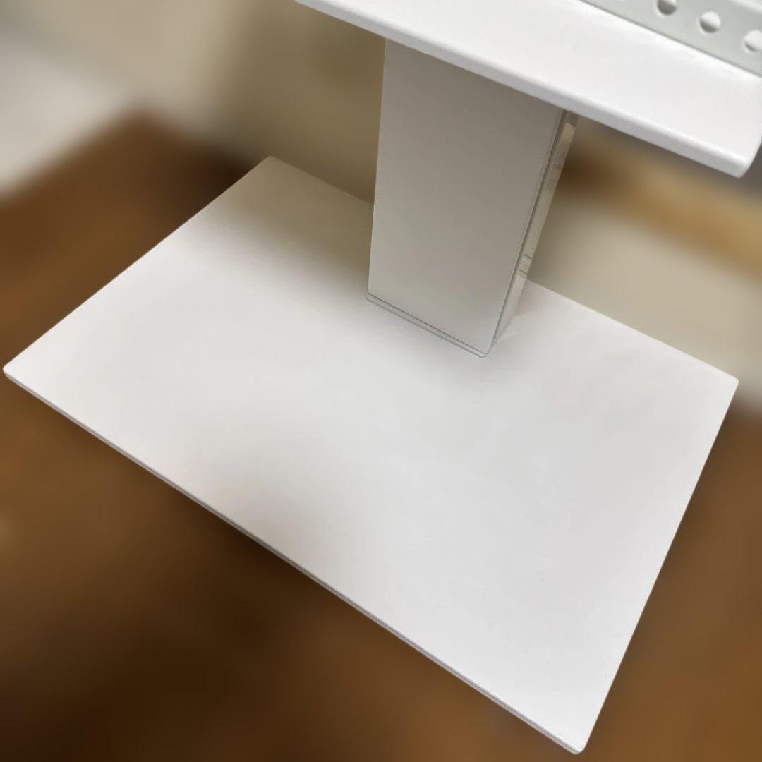 クロシオ テレビスタンド 壁寄せアングル回転 ハイタイプ 60型 棚板付