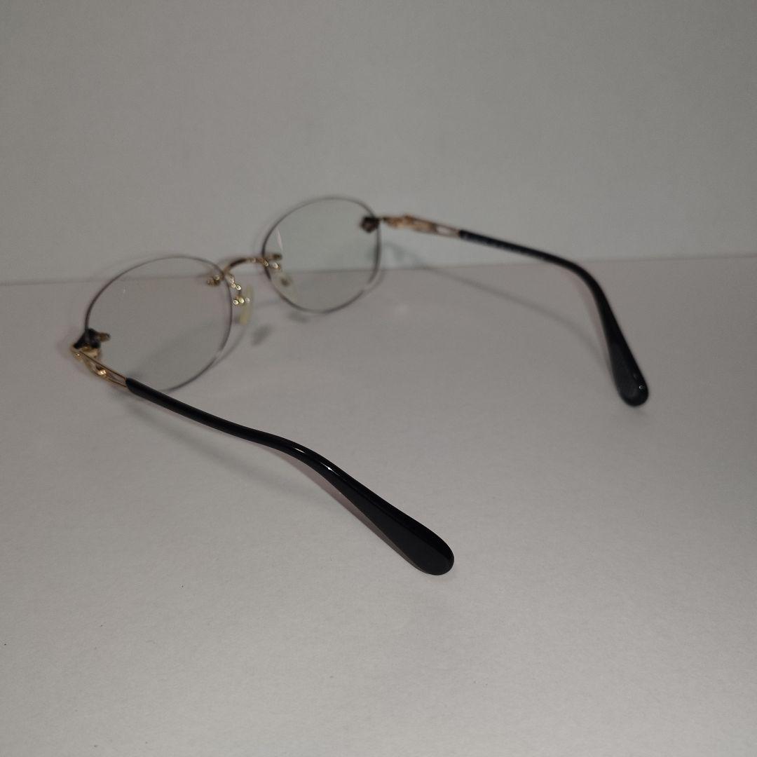 アイブレラ　クリアエバーS　ゴールドブラック　EB-41S　リムレスモデル