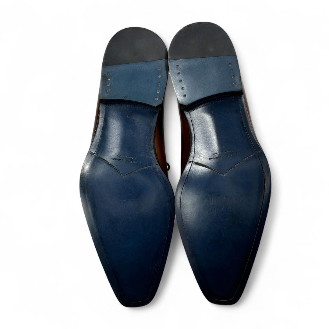 新品級 フランチェスコベニーニョ ホールカット 黒茶パティーヌ 7 25.5cm