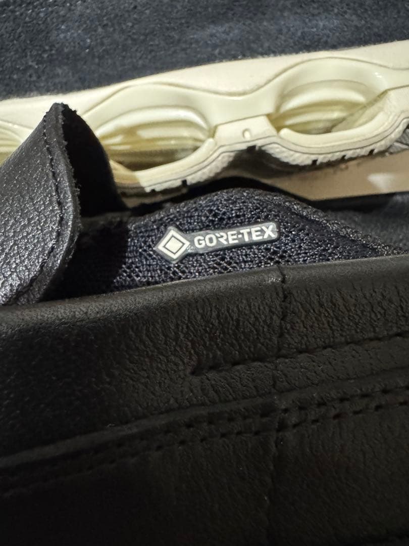 ミズノ Wave Prophecy Moc ゴアテックス ブラック オフホワイト