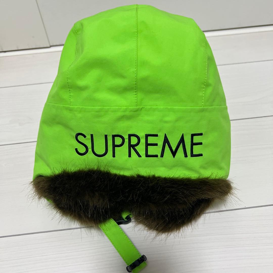 SUPREME GORE-TEX フライトキャップ グリーン