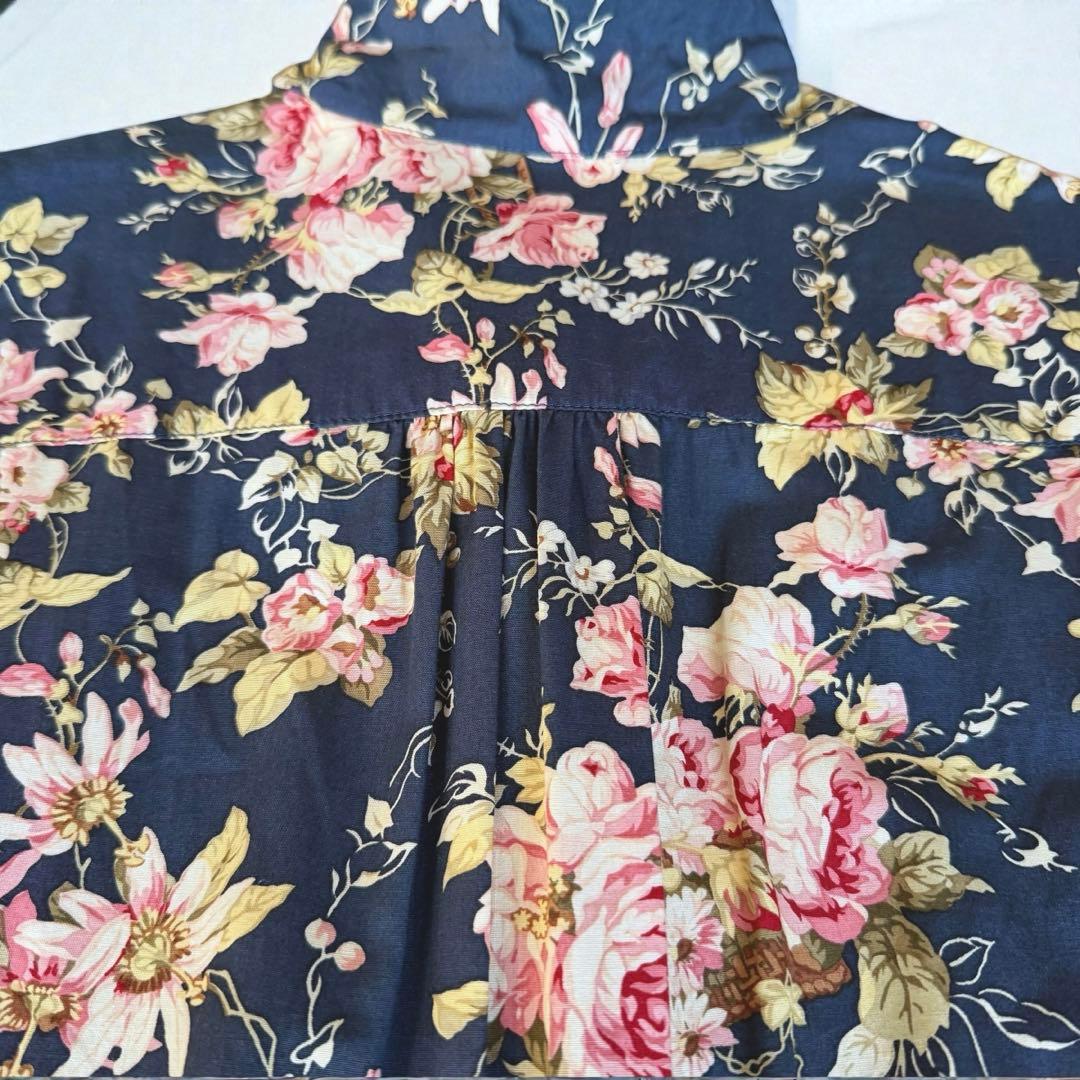 希少美品✨インゲボル カネコイサオ　薔薇柄　マキシ丈　ワンピース　ベルト　フレア