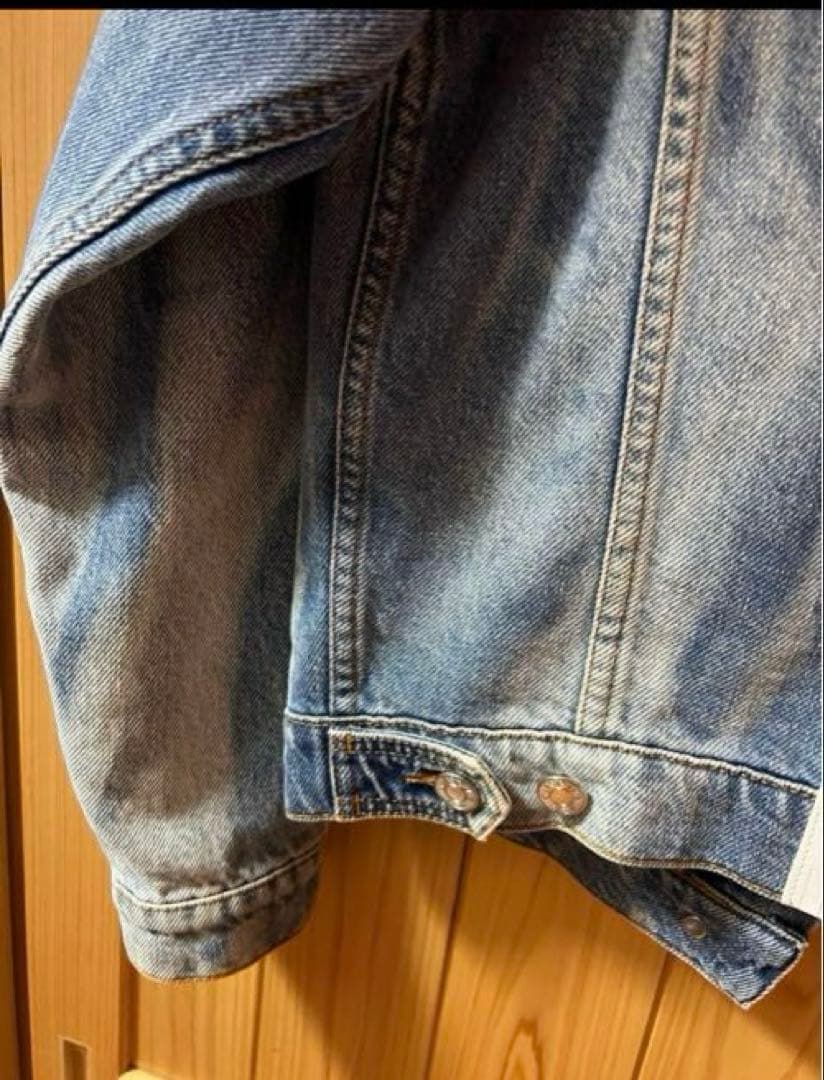 MSGM デニムジャケット Gジャン　ライトブルー