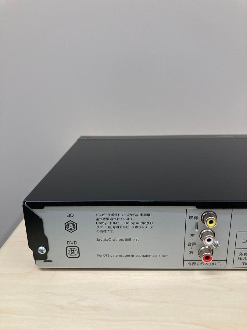 めっちゃ綺麗　シャープ　AQUOS ブルーレイ　BD-W 580