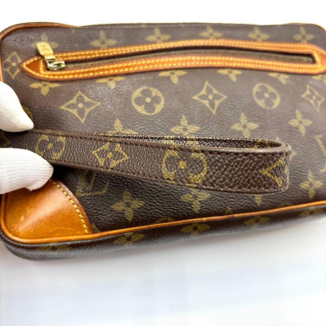 正規品 ルイヴィトン マルリードラゴンヌ モノグラム クラッチバッグ pvc
