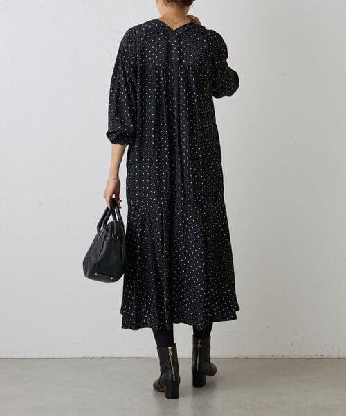 BEARDSLEYのドットワンピース（0サイズ）