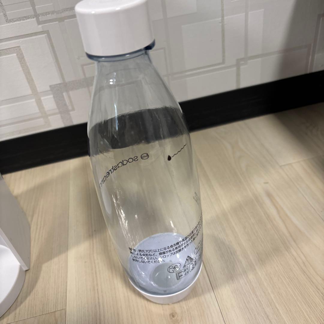 sodastream TERRA ホワイト ボトル3本付き