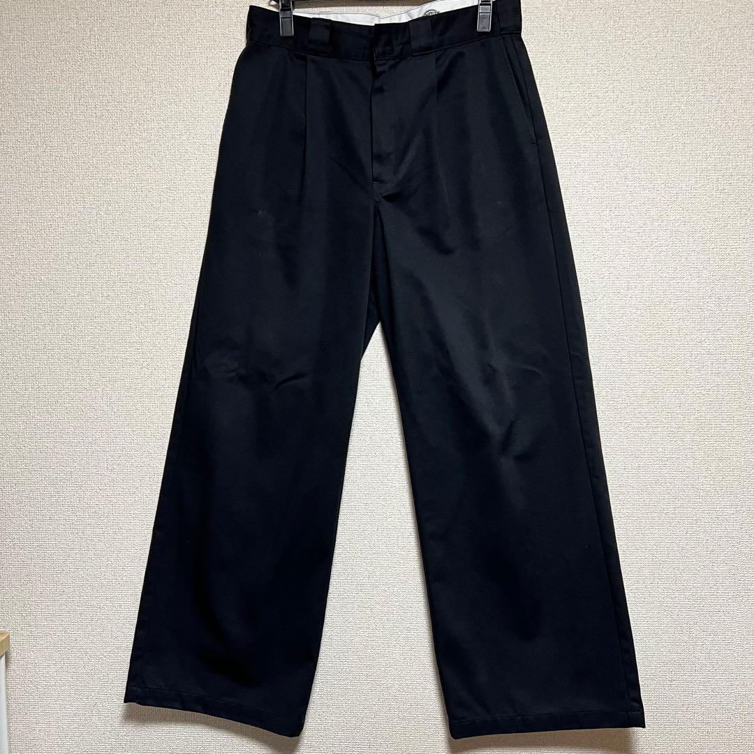 ok.soon×dickies コラボチノ　ブラック