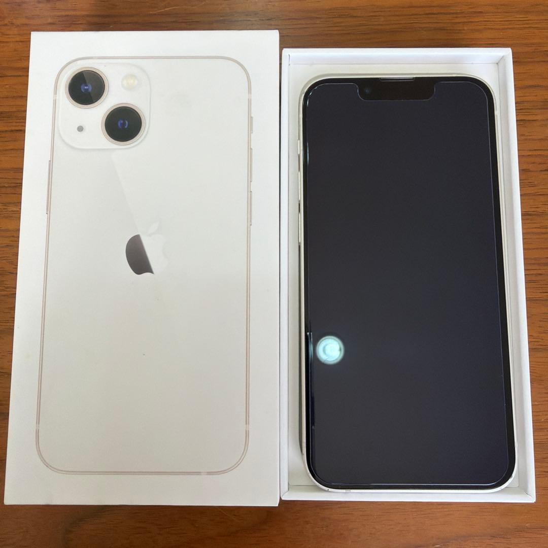 iPhone 13 mini 128GB ホワイト SIMロックなし 中古品