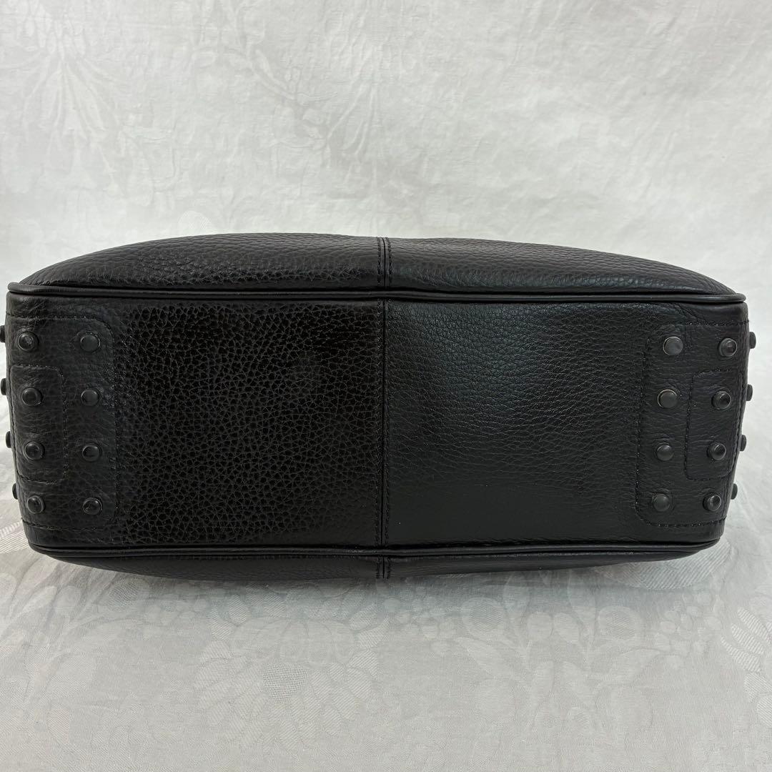 最終値下【Tod’s】ワンショルダーバッグ ハンドバック レザー 本革 ブラック