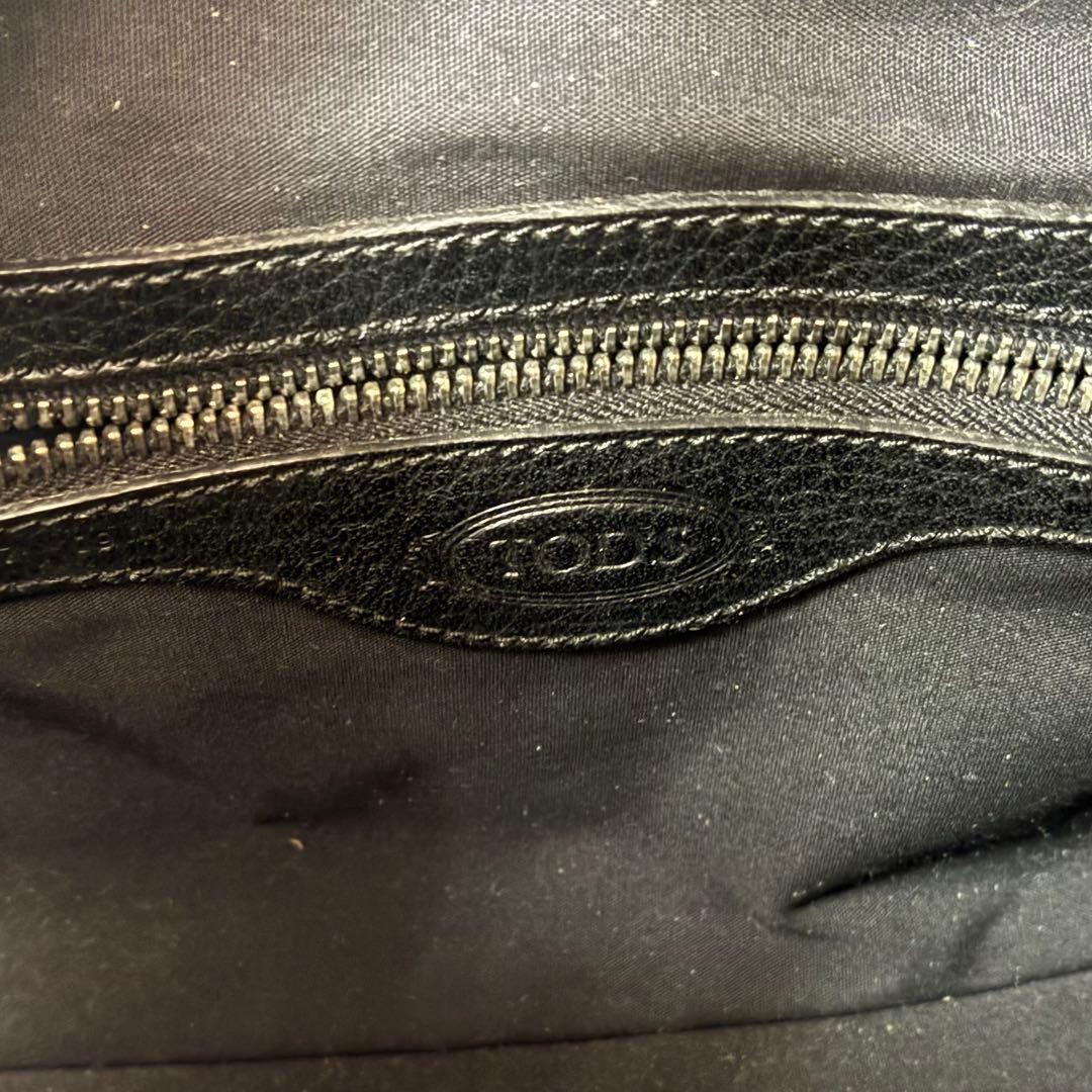最終値下【Tod’s】ワンショルダーバッグ ハンドバック レザー 本革 ブラック