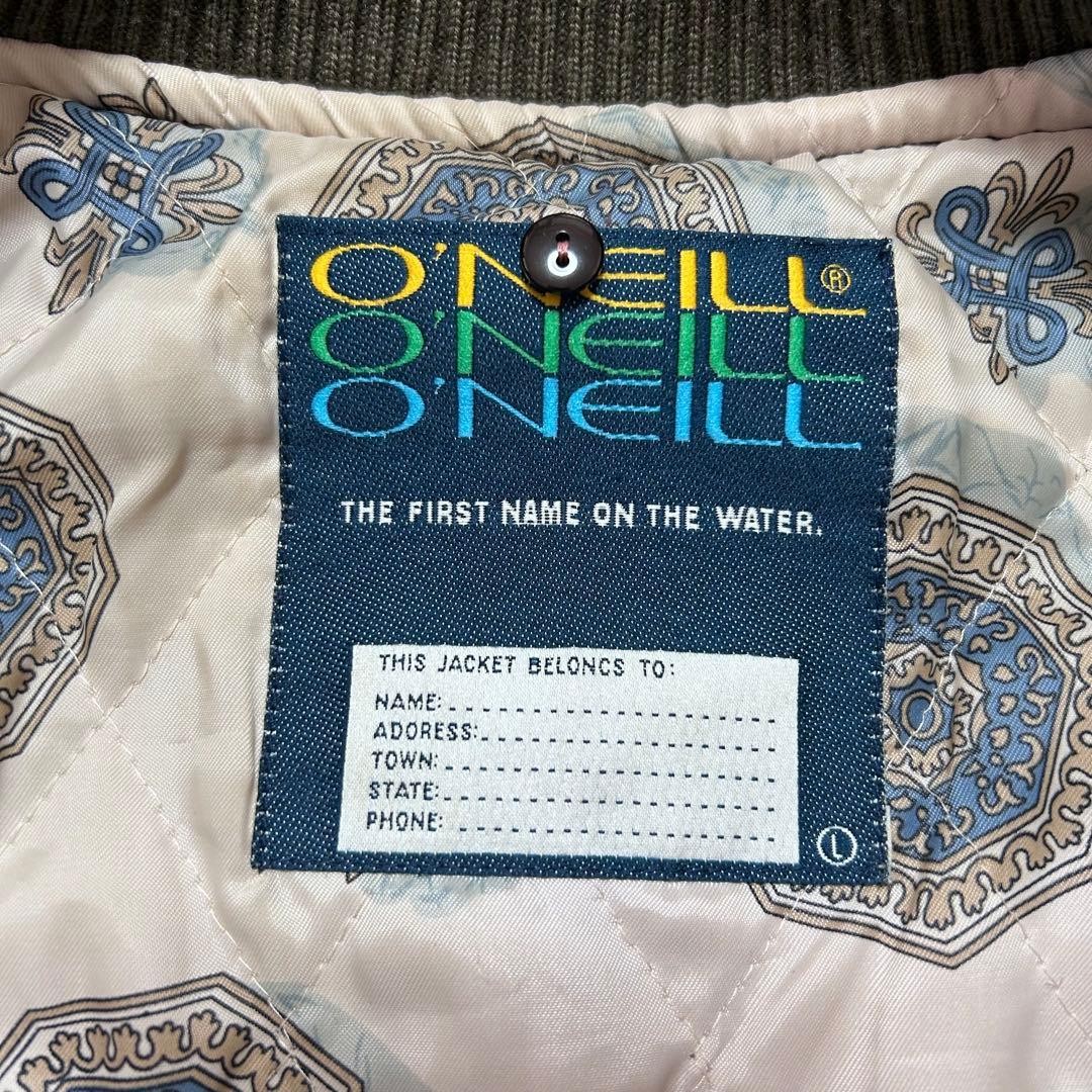 【専用】O'NEILL オニール【L】スタジャン バックロゴ レザー切替え 本革