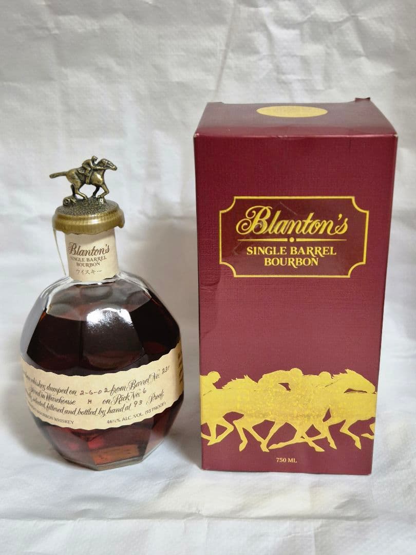 ウイスキー Blanton's Single Barrel Bourbon 750 mL