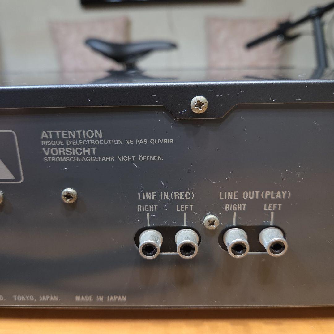 Victor SAヘッド採用高級カセットデッキ ビクターDD-VR77