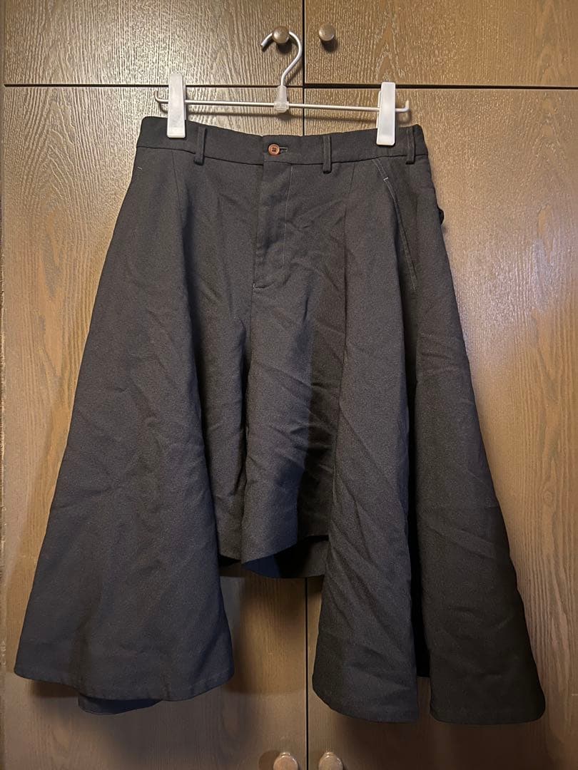 COMMEdesGARCONS HOMME PLUS 24ss 縮絨ショーツ