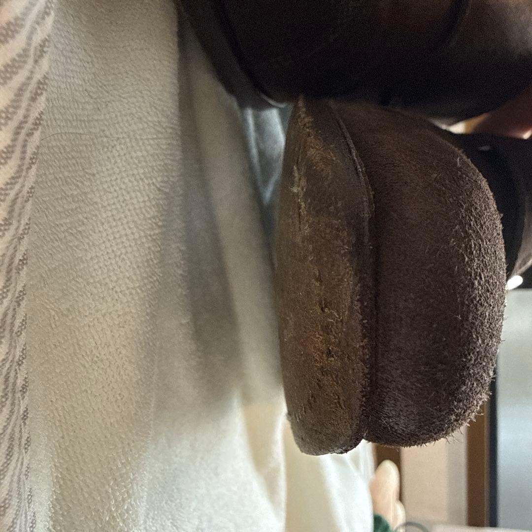 クリケットジョーンズ　ブラウン スエード ダブルモンクストラップシューズ