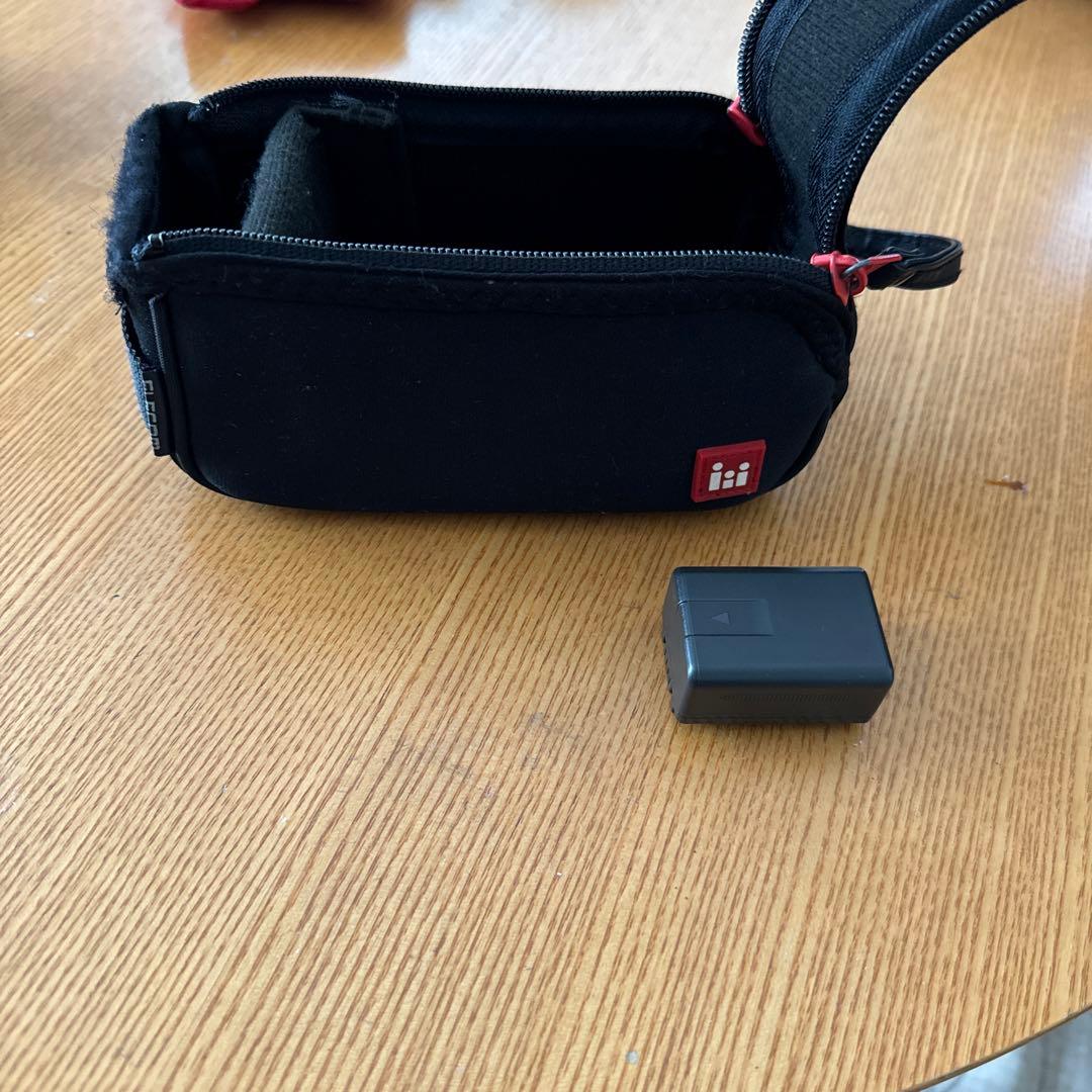 Panasonic HDC-TM35 ビデオカメラ アダプタ・バッテリー・ケース