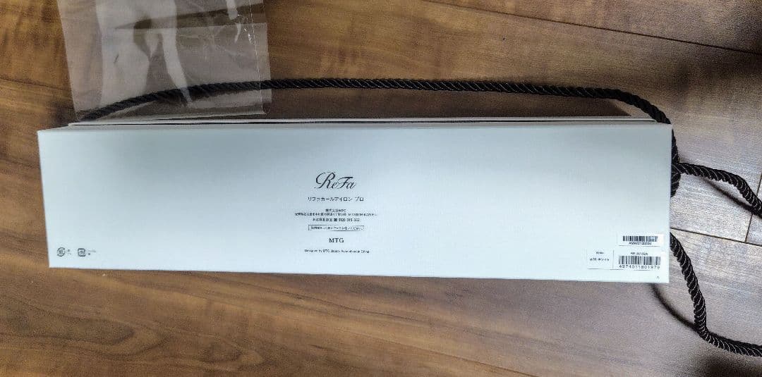 【新品】ReFa カールアイロン　プロ　38mm〈 White 〉