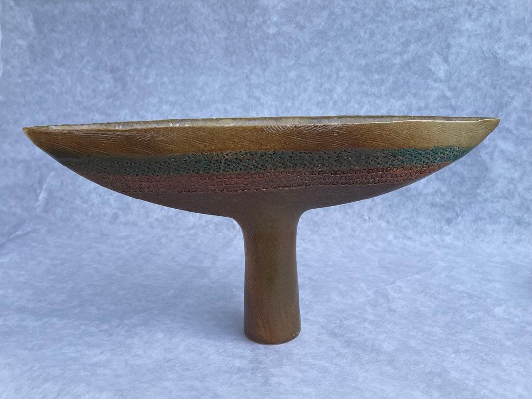 京焼　三浦伊六作　花瓶・花器・生け花・陶器・華道