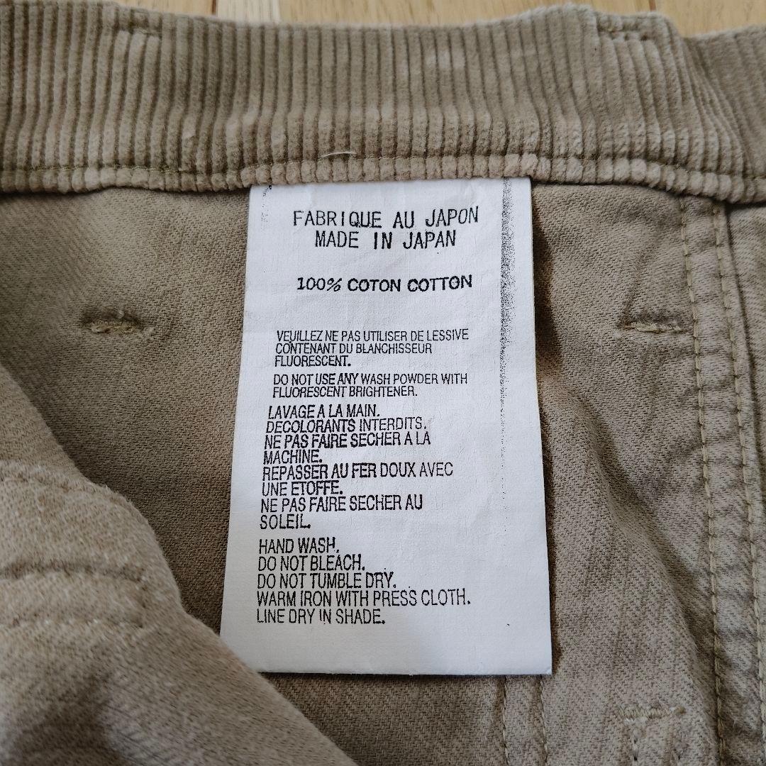 TUKI combat pants corduroy サイズ0 カーキ