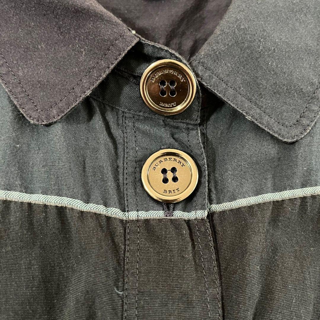 BURBERRY BRIT　バーバリー　シャツワンピース　チェック　大きいサイズ