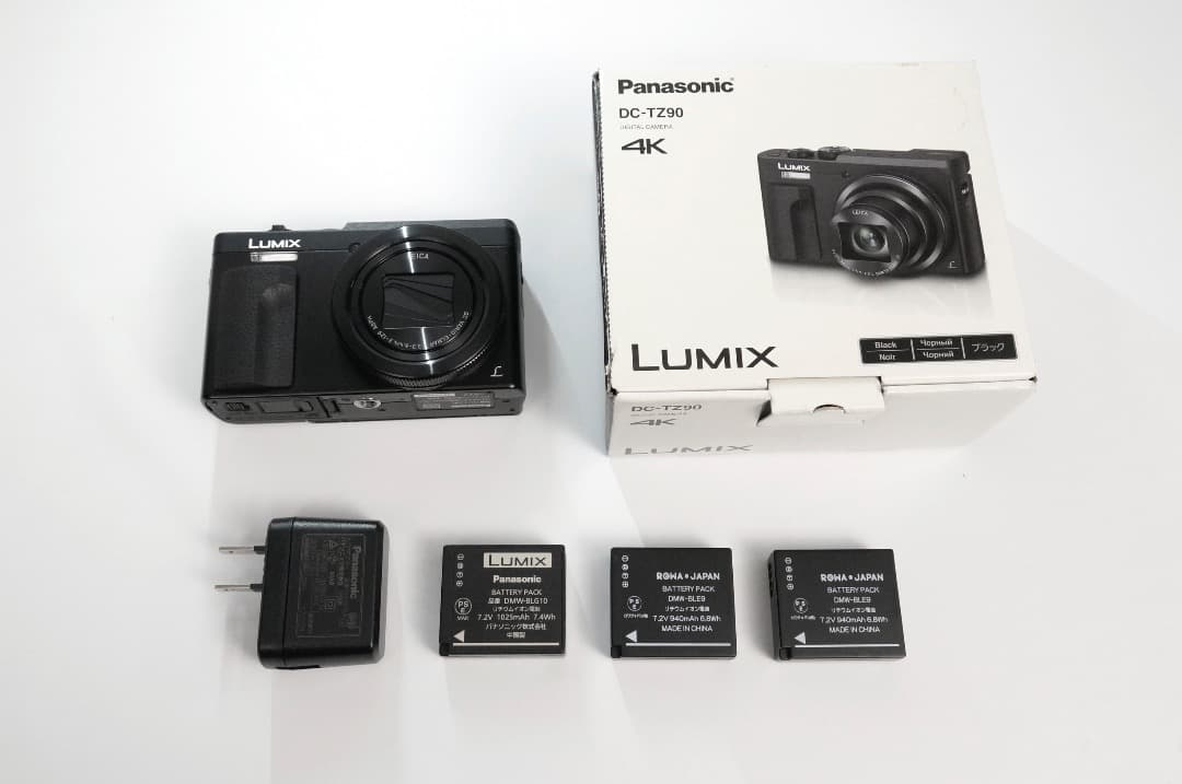 Panasonic LUMIX TZ90 光学30倍 4K動画 DC-TZ90