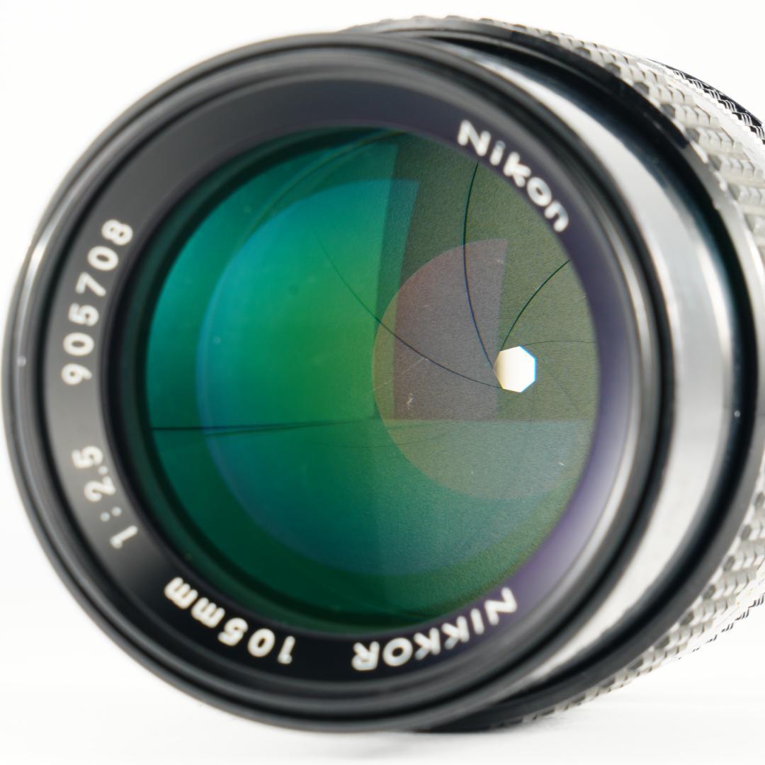 【整備＆テスト】Nikon Ai-s Nikkor 105mm F2.5 708