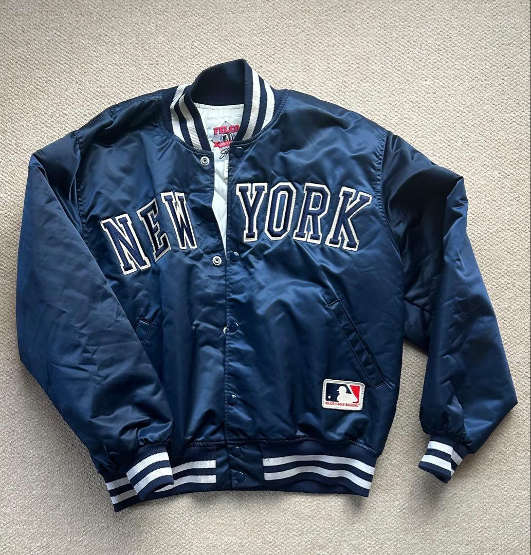 Felco NEW YORK スタジャン ネイビー