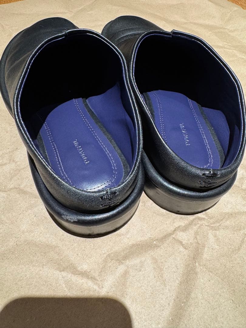 靴 todayful Slide Leather Shoes