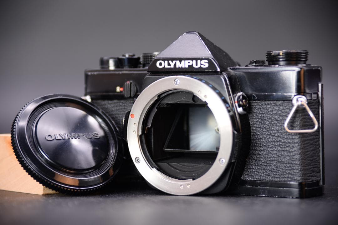 【美品】OLYMPUS オリンパス OM-1 フィルムカメラ ブラック