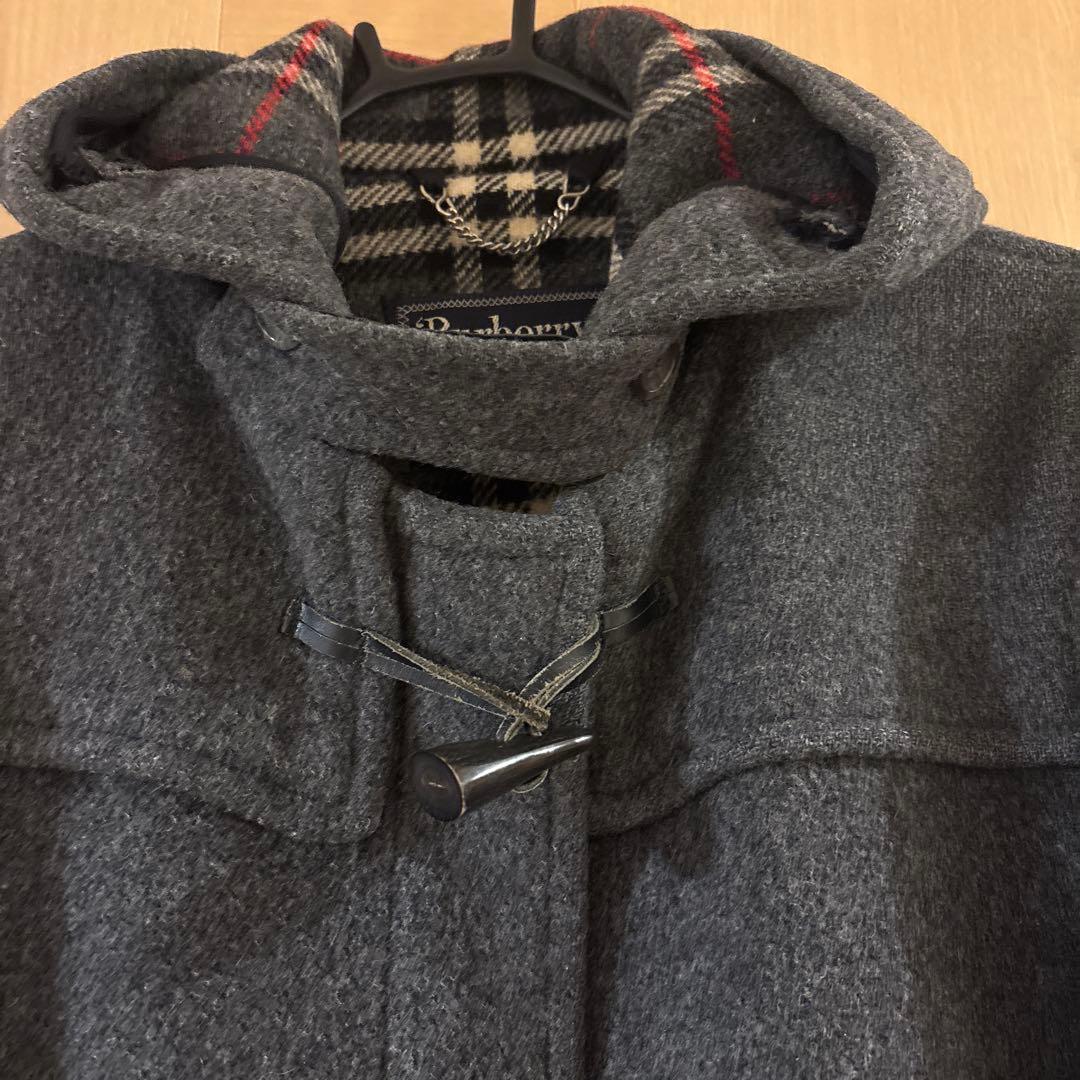 BURBERRY バーバリー ダッフルコート ウール グレー