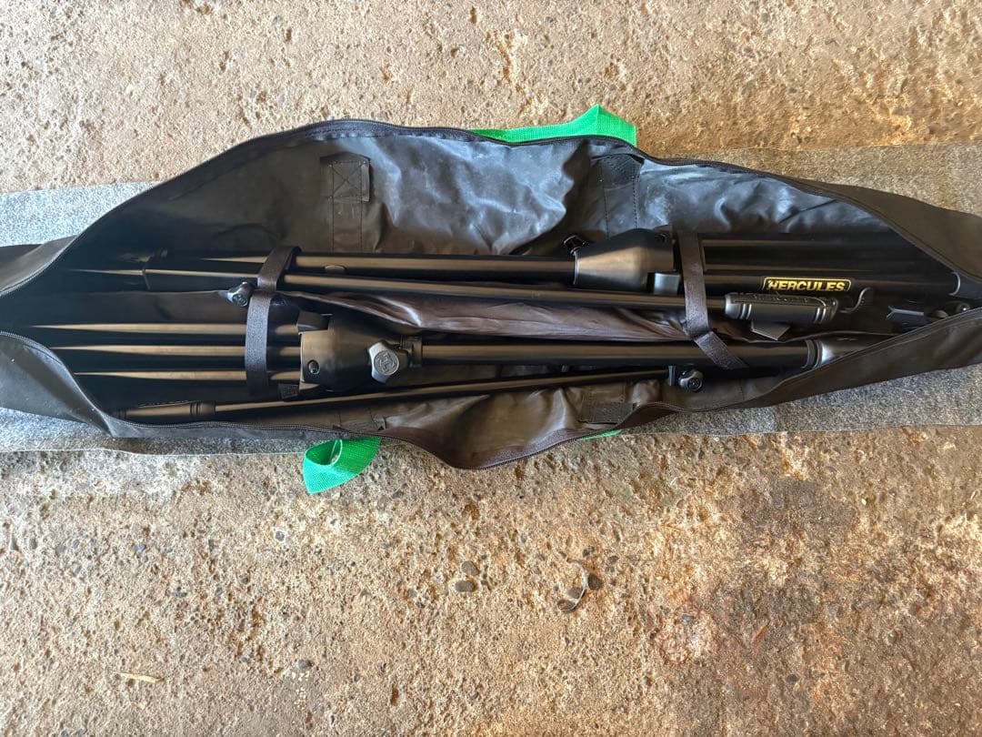 HERCULESマイクスタンド2本 K&Mケース付き