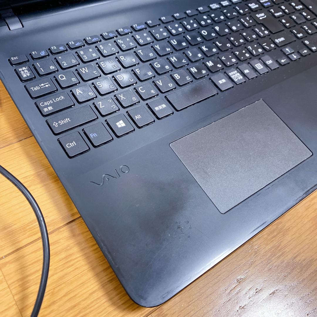 VAIOノートパソコン✨Corei5 SSD256GB メモリ8 バッテリー〇