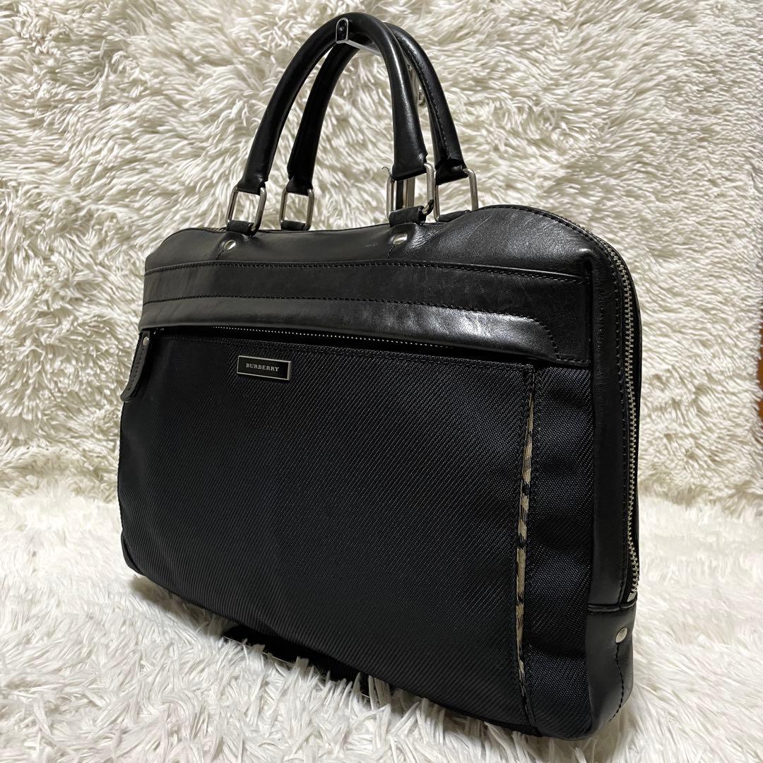 いぶきんぐ　様　Burberry バーバリー　ビジネス　ブリーフケース　ブラック