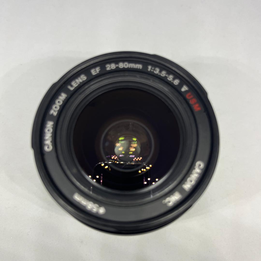 通電確認済 EOS Kiss 5 + EF28-80mm ズームレンズ付