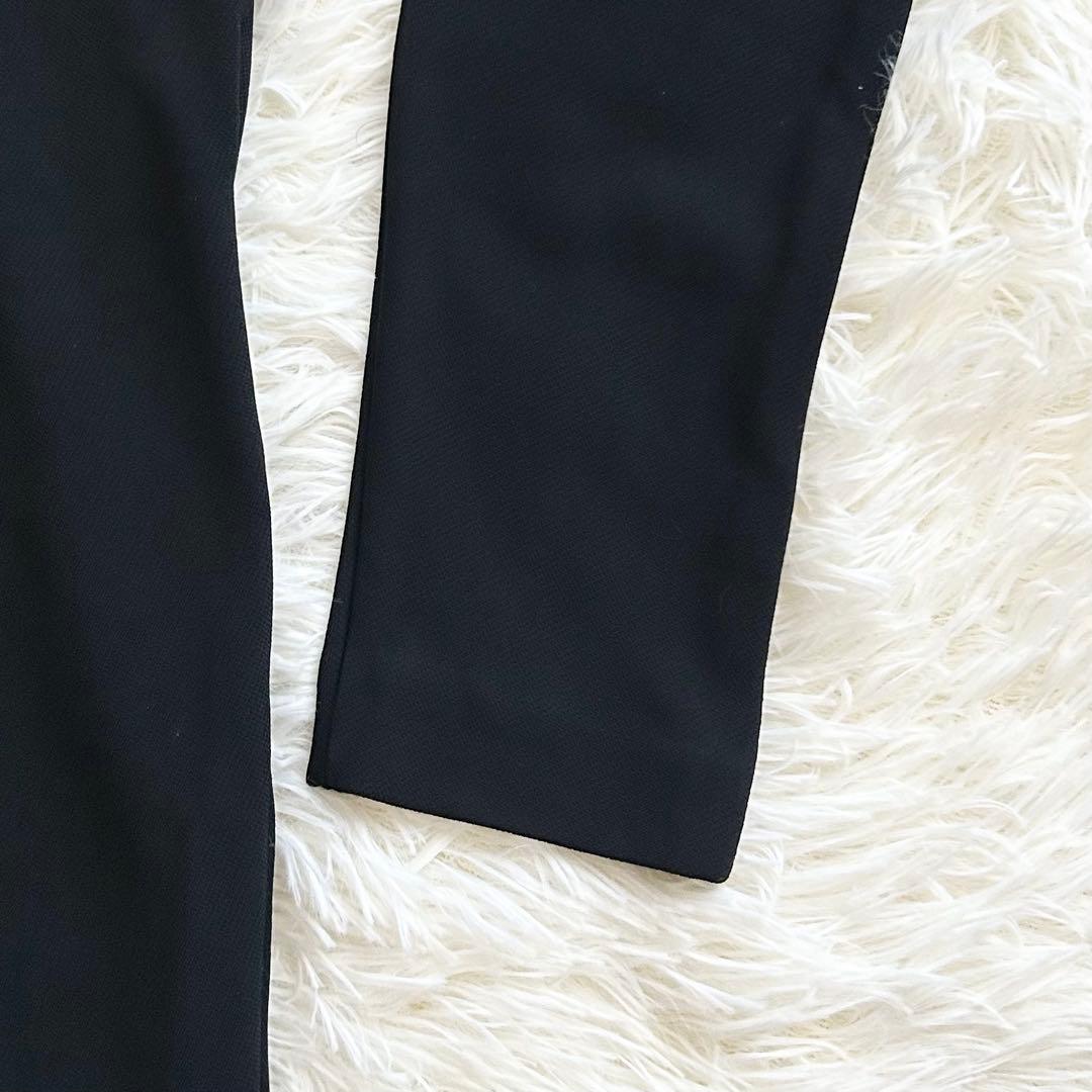 【りほ】マックスマーラ　大きいサイズ　ロングワンピース　カシュクール　黒