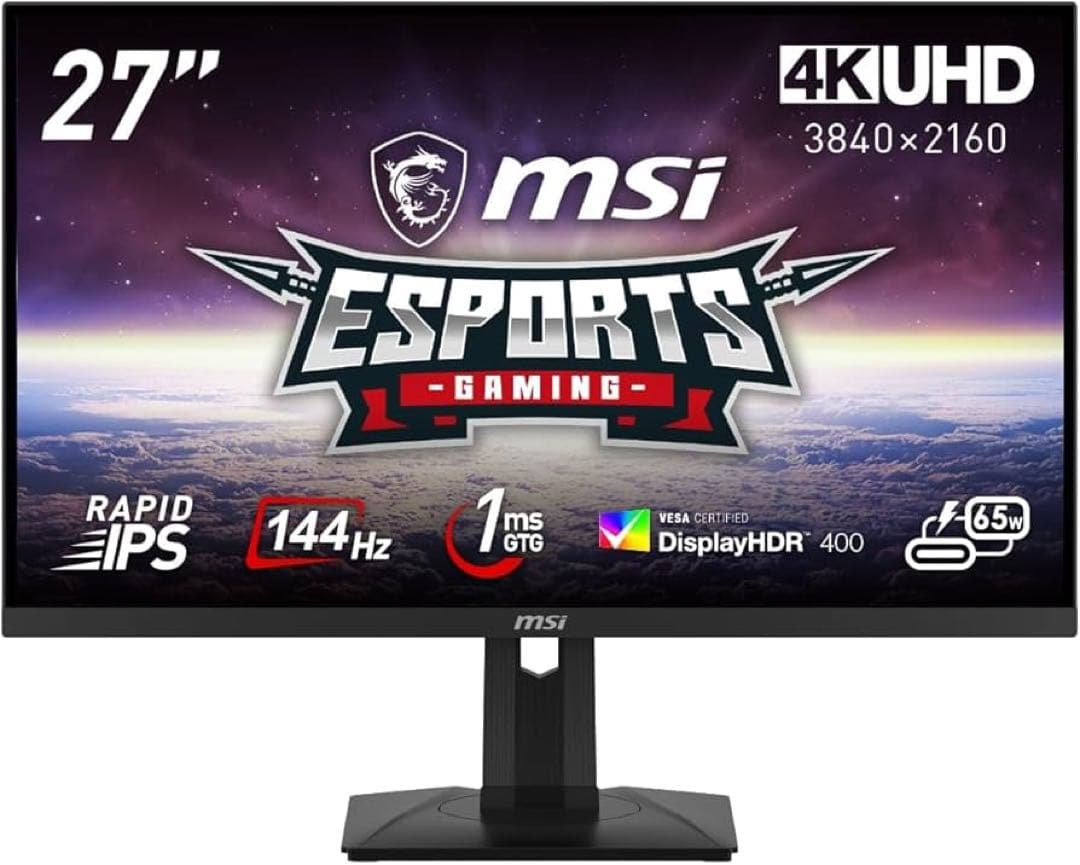 【PS5】【4K】【144Hz】MSI MAG 274UPF 27インチモニター