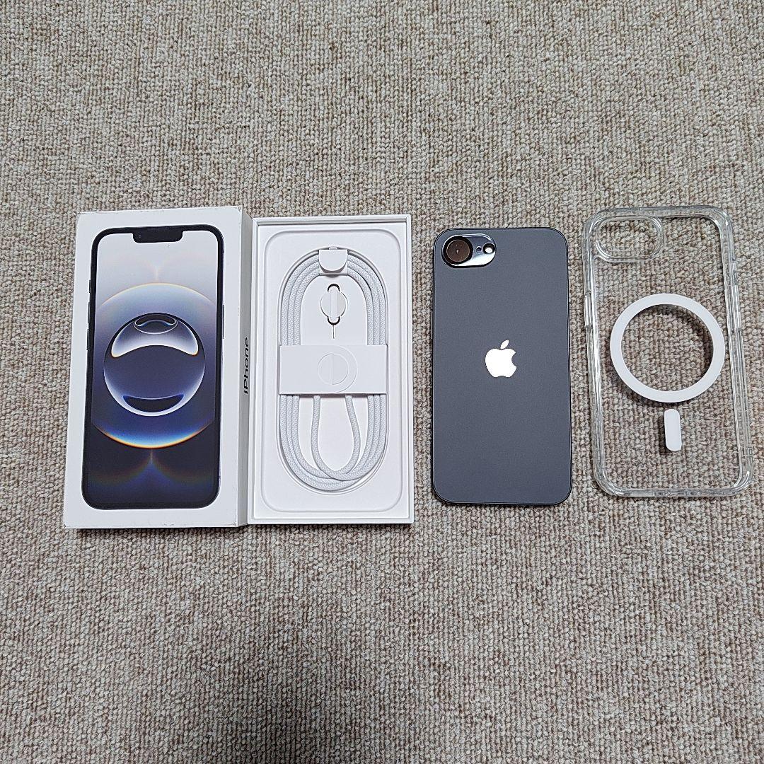 iphone 16eブラック256GB