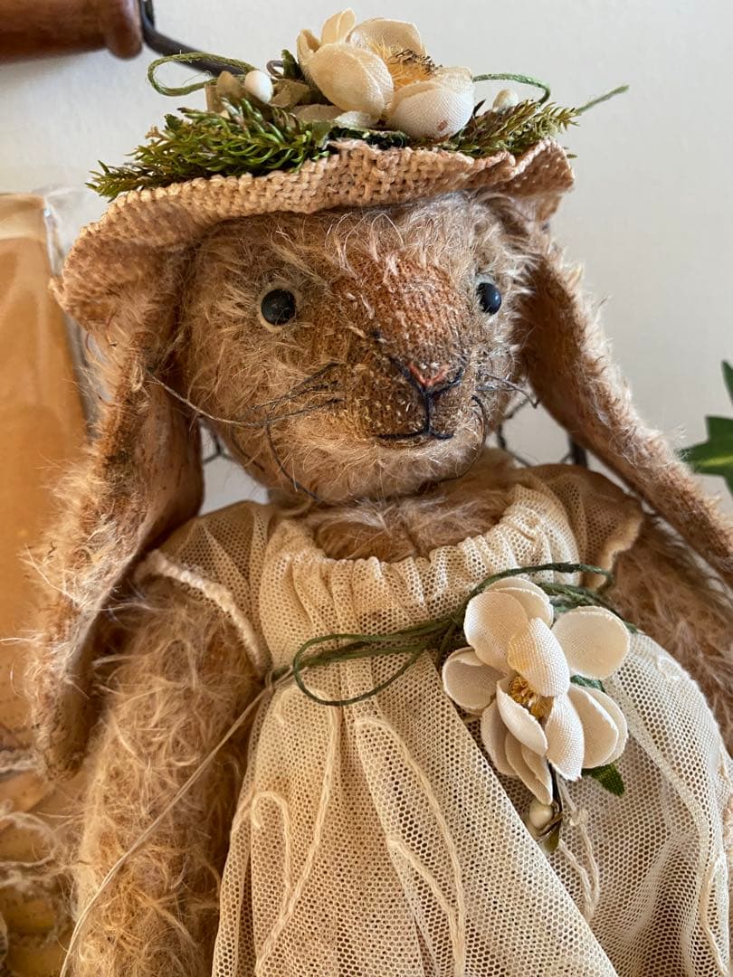 「本日限定お値下げ」美品作家さん製作うさぎ