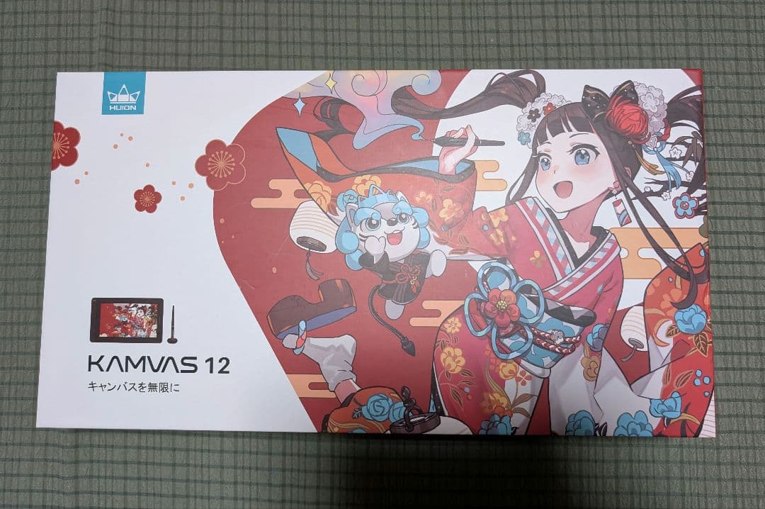 HUION 液タブ 液晶ペンタブレット　Kamvas 12 豪華版