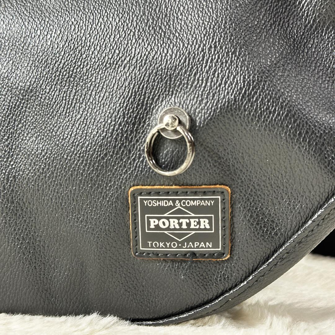 ポーター×ジャムホームメイド バナナ ショルダー レザー