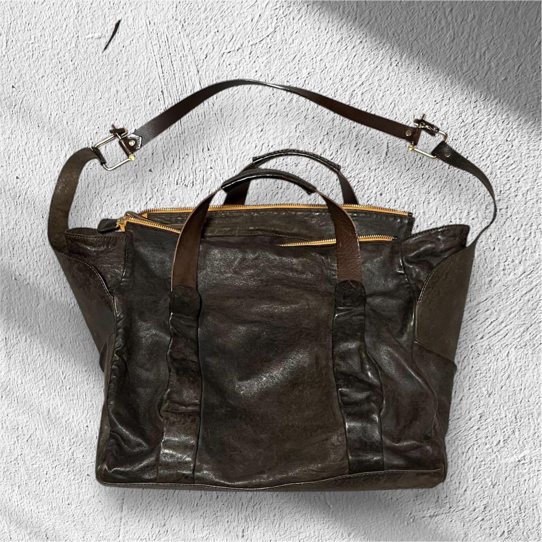 DIESEL BLACK GOLD ディーゼル ブラックゴールド レザー バッグ