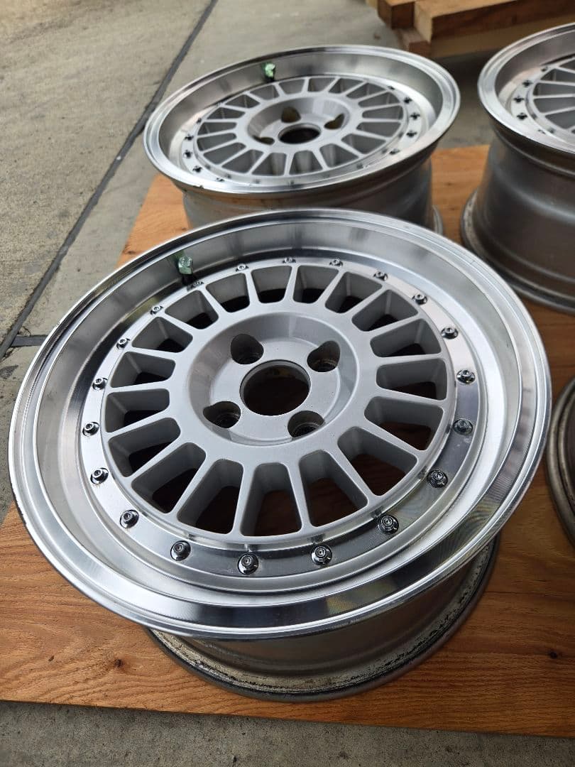 ステルスレーシング　15インチ 7J ホイール4本セット