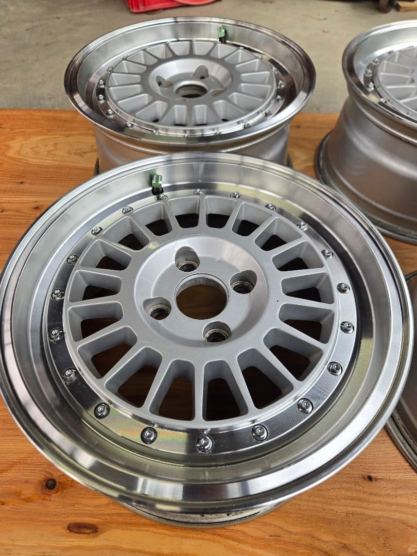 ステルスレーシング　15インチ 7J ホイール4本セット