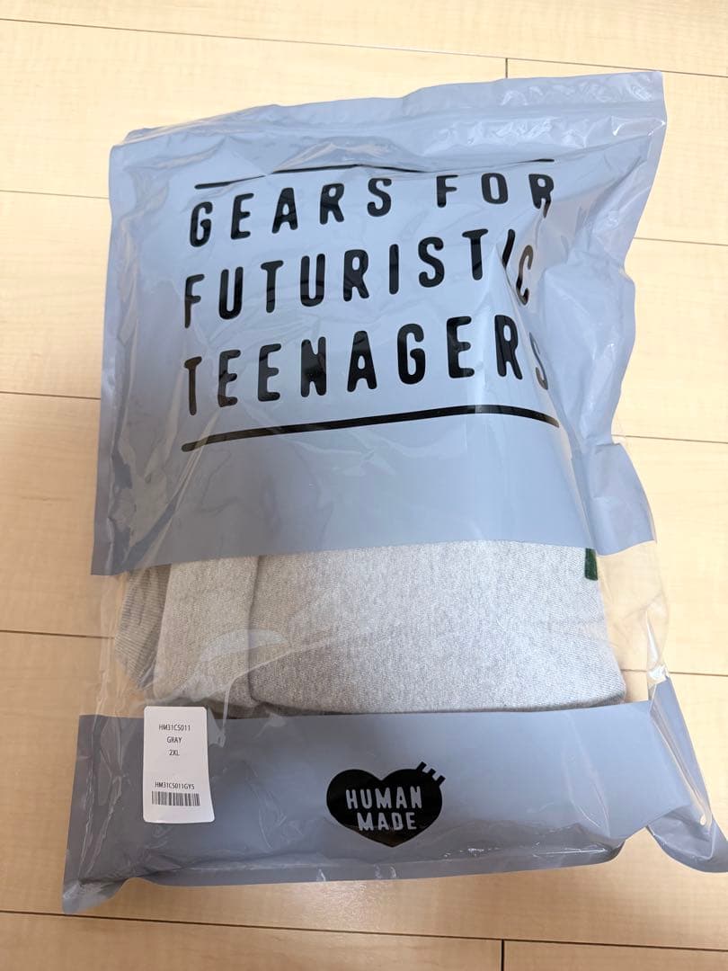 トップス HUMANMADE ADJUTSTABLE SWEATSHIRTS