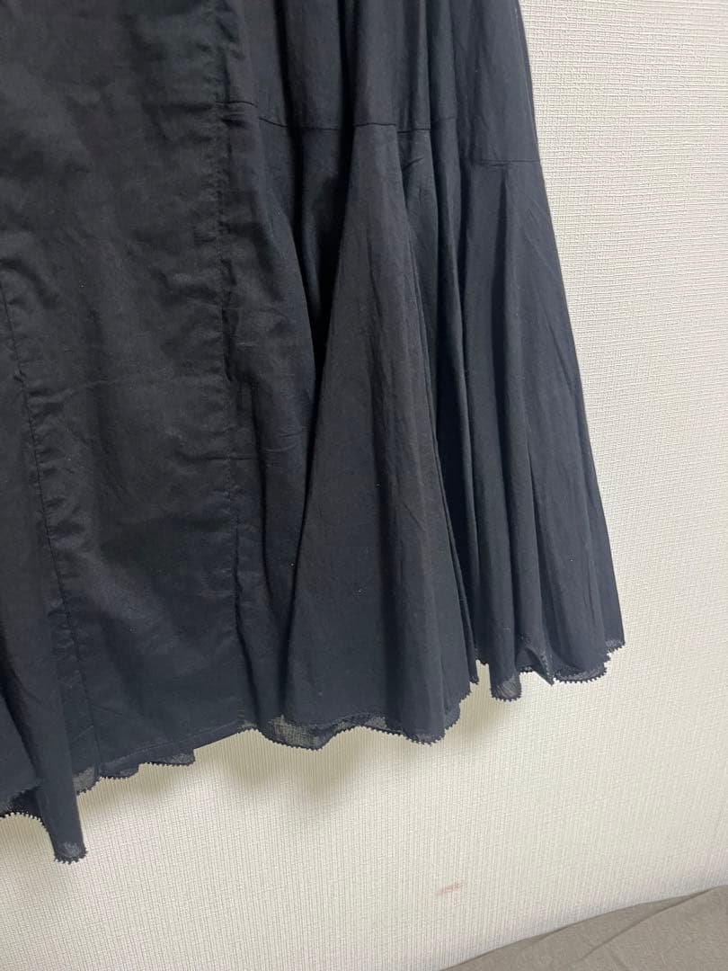 AAYUSHI/アユーシ　ボリュームフレアハーフスリーブワンピース