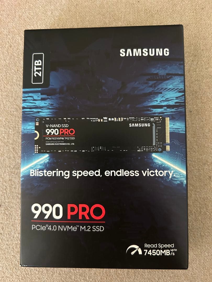 Samsung 990 PRO M.2 2TB SSD 新品未開封