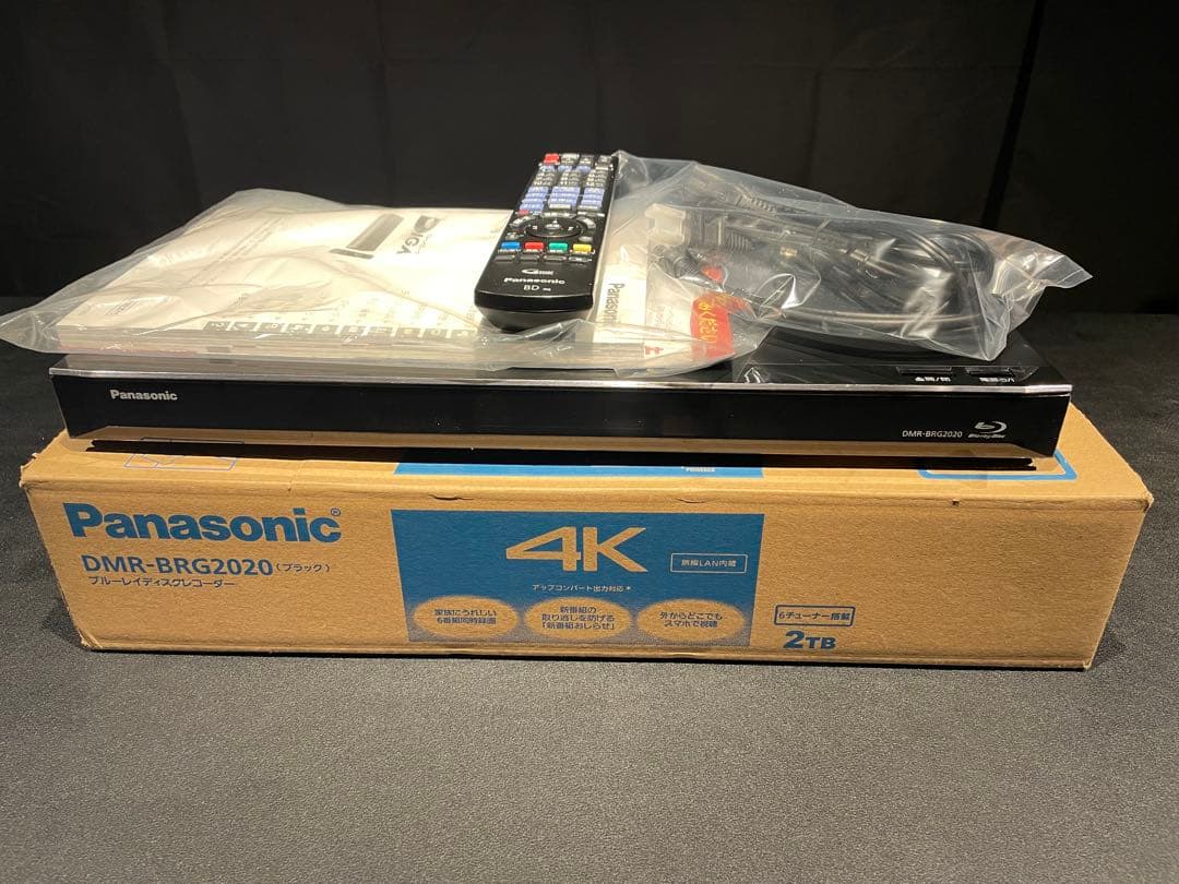 Panasonic 6番組同時録画 DMR-BRG2020 2TB