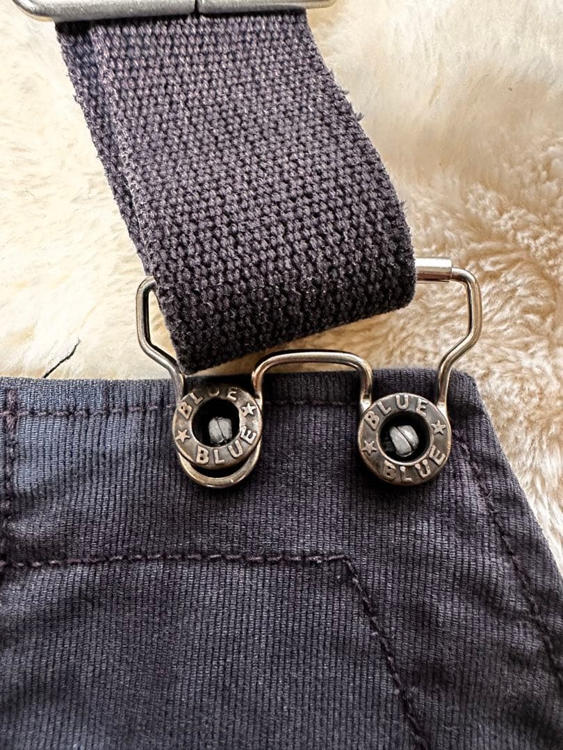 blue blue オーバーオール